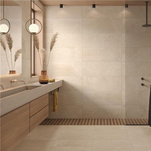 Carrelage en porcelaine - ETERNAL - Vitacer - mat / texturé / finition nacré
