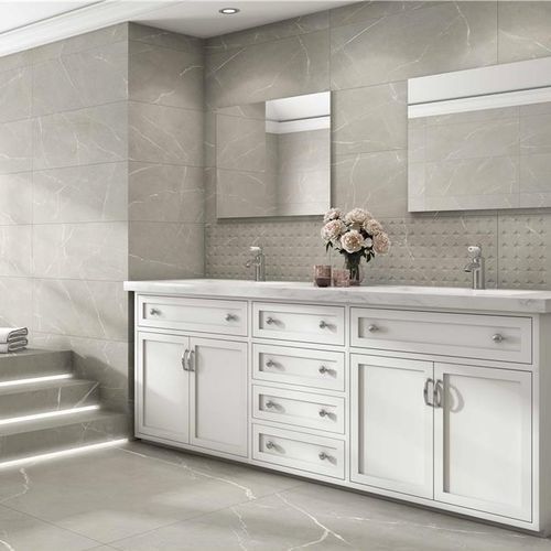 Carrelage en porcelaine - MERAKI - Vitacer - satiné / d'intérieur / de salon