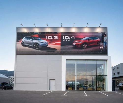 Panneau publicitaire mural - BANNER - Elmont Bled d.d. - lumineux