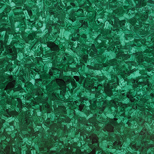 Plaque de pierre en quartz - MALACHITE GREEN - Fiorantina Stone - pour agencement intérieur / polie / verte