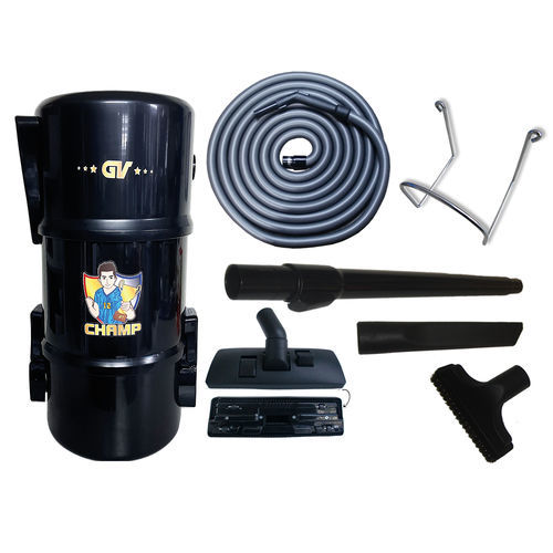 Aspirateur centralisé - CHAMP 12 + CHAMP KIT STANDARD - Globovac Ltd - à sec / avec fil