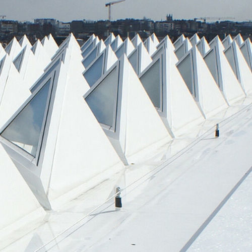 Membrane d'étanchéité écologique - BRIGHT - RENOLIT ALKORPLAN - de protection / pour toiture-terrasse / pour bâtiments