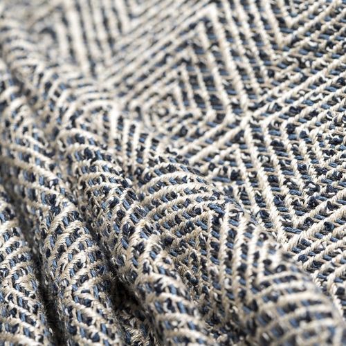 Tissu d'ameublement - CASSA - BLOOMING - à motif géométrique / en coton / en lin