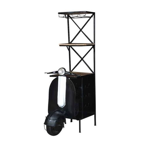 Comptoir de bar - SCOOTER MILAN  - GrandDécor - en bois / en métal / droit