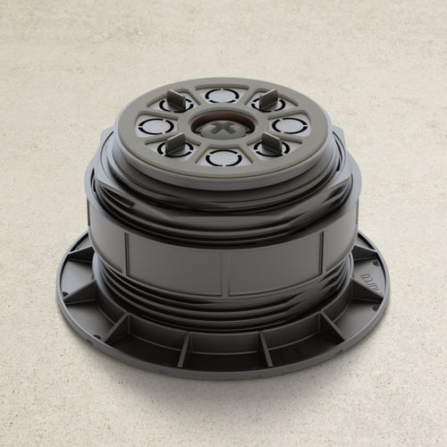 Support pour plancher technique en polypropylène - RING C60 - ARTTROS LEVELLING SYSTEMS - d'intérieur / d'extérieur / empilable