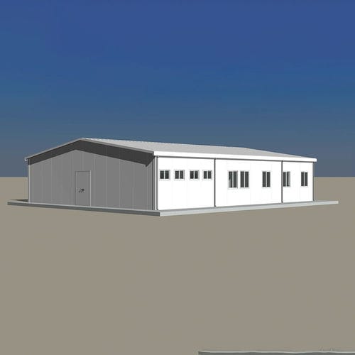 Bâtiment préfabriqué - PT220621-1 - Zhejiang Putian Integrated Housing Co., Ltd. - en acier / ossature métallique / pour stockage