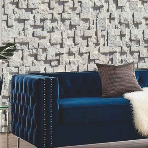 Parement en pierre -  SCALA - Thermostone - d'intérieur / extérieur / à coller