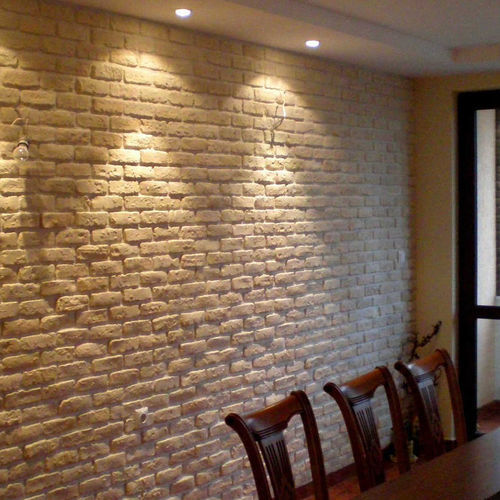 Parement en briques - TAMBORA - Thermostone - intérieur / extérieur / à coller