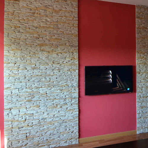 Parement en pierre - SHILIN - Thermostone - d'intérieur / extérieur / à coller