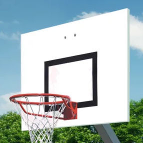Panneau de basket en bois - Classique - BALIA - en fibre de verre / rectangulaire / blanc