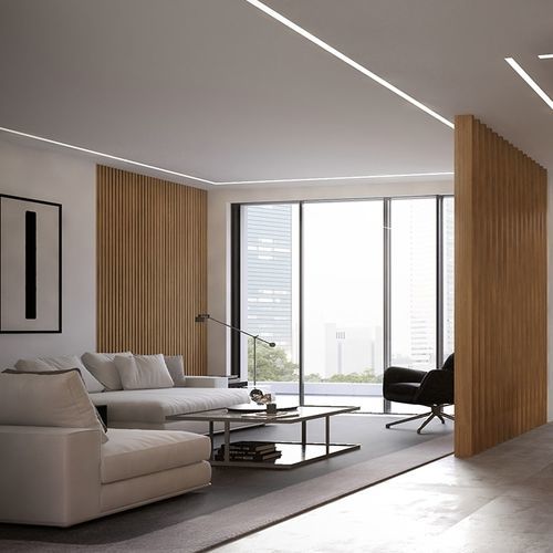 Séparateur d'espace en aluminium extrudé - BATTENS 50  - ForMe - pour restaurant / pour bureau / pour espace public