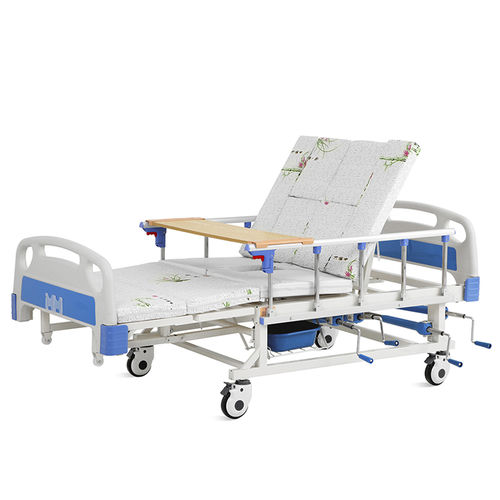 Lit médicalisé - SK-A08 - Healthward - simple / de style / à roulettes