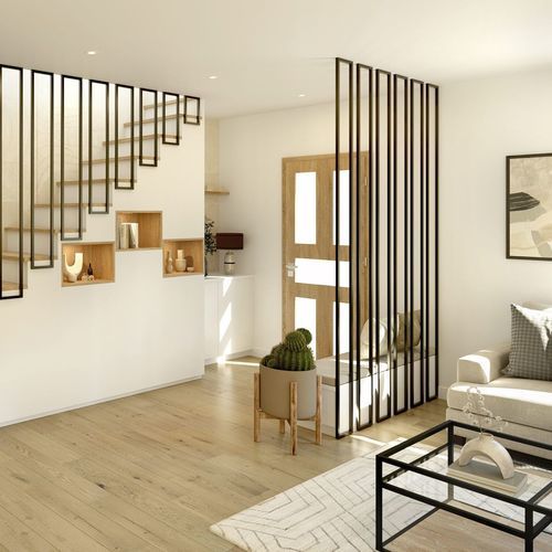 Séparateur d'espace en aluminium - AIRGO & LEEFT - SEED - en profilé aluminium / pour bureau / pour open-space