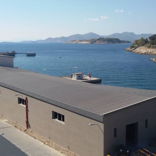 Panneau de toiture en pente - Insotherm RPU - KAMARIDIS GLOBALWIRE GROUP - en acier / en polyuréthane / aspect métal
