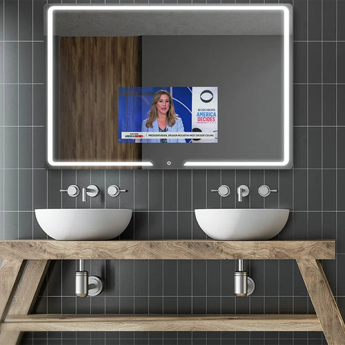 Miroir mural - Smart S Series - HOSPISTYLE COMPANY ITALY - pour hôtel / contemporain / rectangulaire