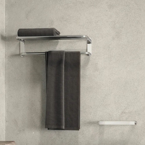 Porte-serviettes 1 barre - Wynk - HOSPISTYLE COMPANY ITALY - mural / en acier chromé / pour hôtel