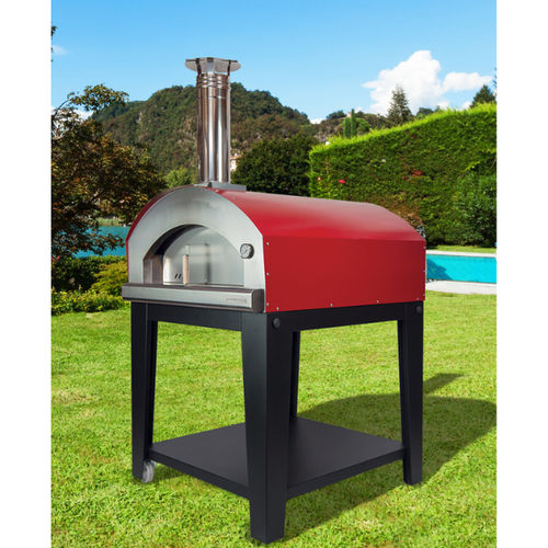 Four à pizza résidentiel - PIU' TRECENTO - Rossofuoco Srl - à gaz / à bois / pose libre