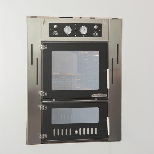 Four à pizza résidentiel - QUATTROSTAGIONI - Rossofuoco Srl - à bois / à convection / encastrable