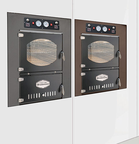 Four à pizza résidentiel - GARDEN - Rossofuoco Srl - à bois / à convection / encastrable