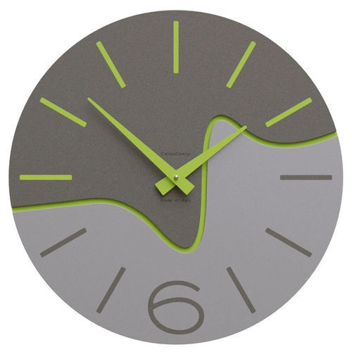 Horloge contemporaine - Oliver - Calleadesign snc di L. Callea e C - murale / analogique / en bois