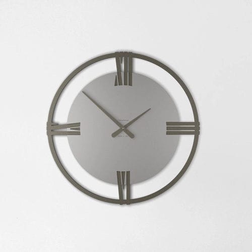 Horloge contemporaine - Sirio - Calleadesign snc di L. Callea e C - murale / analogique / en bois