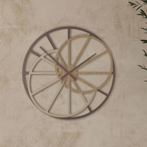 Horloge contemporaine - Theresa - Calleadesign snc di L. Callea e C - murale / analogique / en bois