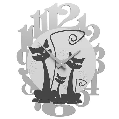 Horloge contemporaine - 53-10-1-5 - Calleadesign snc di L. Callea e C - murale / analogique / en bois