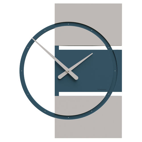 Horloge contemporaine - Adam - Calleadesign snc di L. Callea e C - murale / analogique / en aluminium