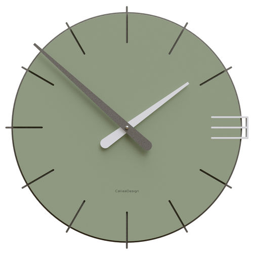 Horloge contemporaine - Mike - Calleadesign snc di L. Callea e C - murale / analogique / en aluminium