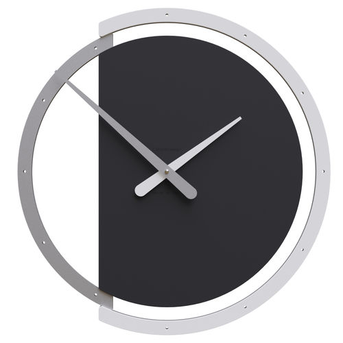 Horloge contemporaine - Zaki - Calleadesign snc di L. Callea e C - murale / analogique / en aluminium