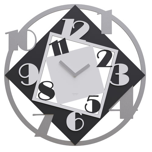 Horloge contemporaine - Demetra - Calleadesign snc di L. Callea e C - murale / analogique / en aluminium