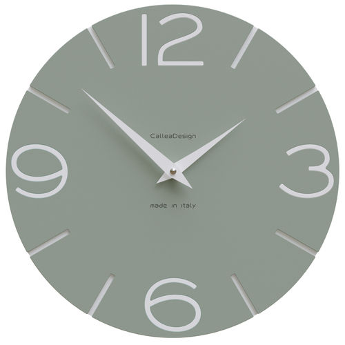 Horloge contemporaine - Smile - Calleadesign snc di L. Callea e C - murale / analogique / en aluminium