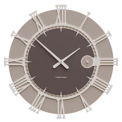 Horloge contemporaine - Etia - Calleadesign snc di L. Callea e C - murale / analogique / en aluminium