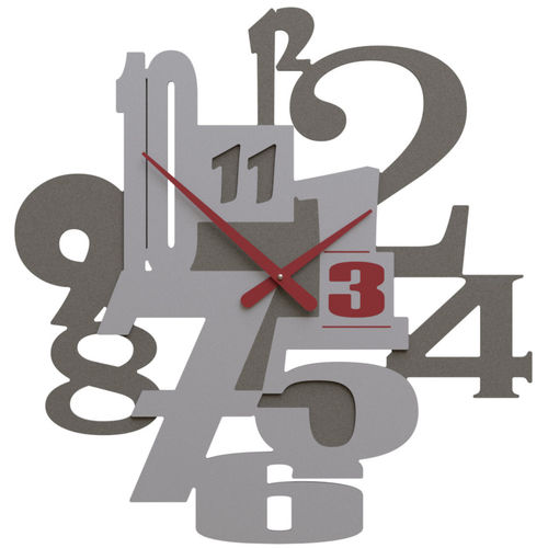 Horloge design original - Kirsten - Calleadesign snc di L. Callea e C - murale / analogique / en aluminium