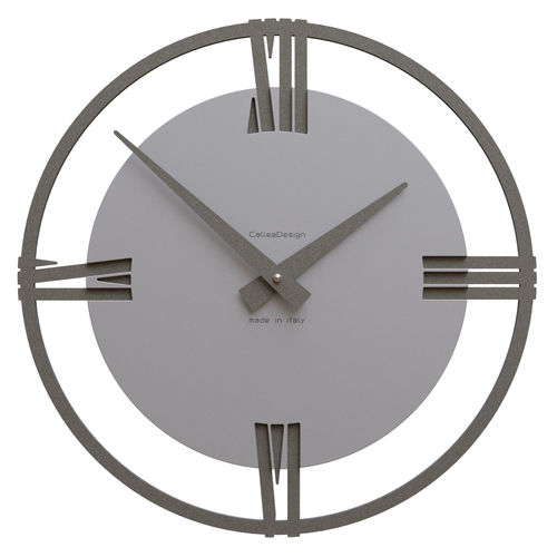 Horloge contemporaine - Sirio 38 - Calleadesign snc di L. Callea e C - murale / analogique / en bois