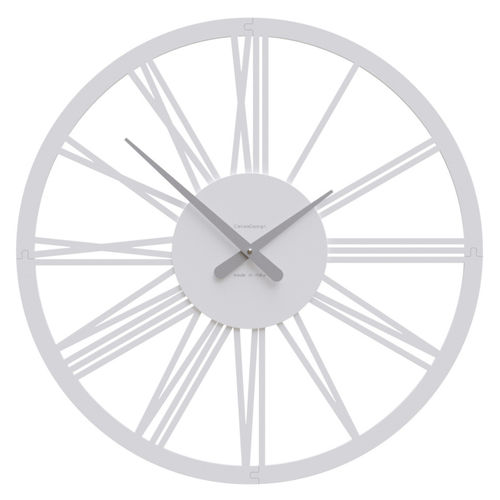 Horloge contemporaine - Pompei - Calleadesign snc di L. Callea e C - murale / analogique / en bois