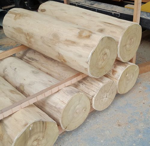 rondin bois pour aménagement paysager - Woodspars
