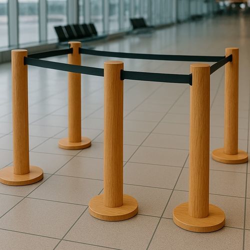 Potelet piéton - Woodspars - anti-stationnement / de contrôle d'accès / amovible