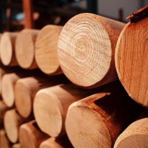 Poutre en bois - Woodspars - ronde / pour maison / de charpente