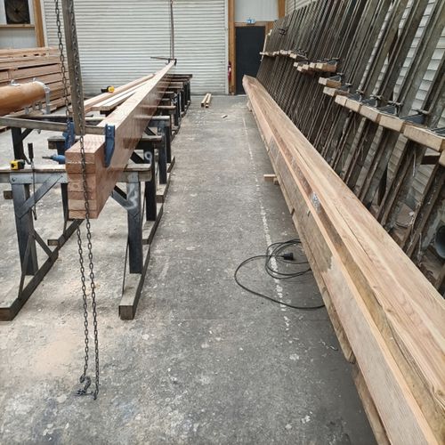 Poutre en bois - Woodspars - rectangulaire / pour intérieur / pour structure