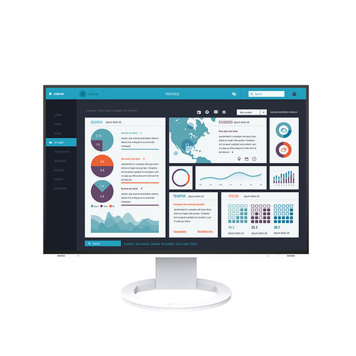 Moniteur de vidéosurveillance - EV2495 - Eizo - LCD / couleur