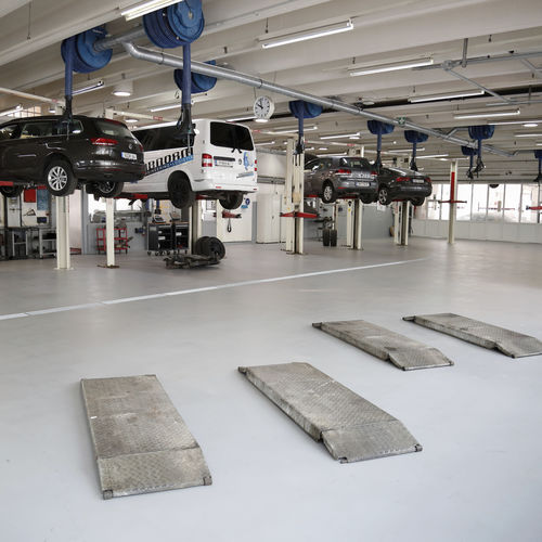 Revêtement de sol en PVC - MODULE GARAGE X7MM - Module 2 - d'intérieur / industriel / en dalles