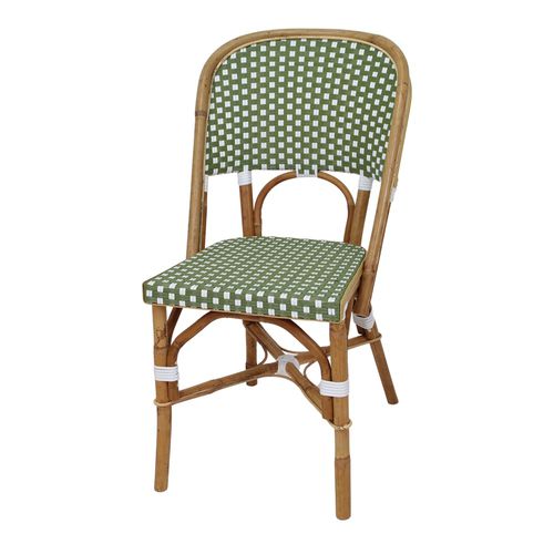 Chaise vintage - MATIGNON - MisterWils - d'intérieur / en fibres synthétiques / en rotin synthétique