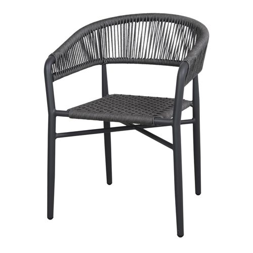 Chaise design scandinave - KUADRA - MisterWils - de jardin / d'intérieur / en polyester