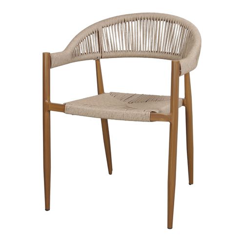 Chaise design scandinave - PIAMONTE - MisterWils - de terrasse / d'intérieur / en polyester