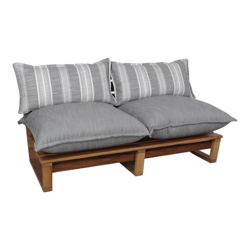 Canapé contemporain - MONDELO - MisterWils - en tissu / avec coussin amovible / personnalisable