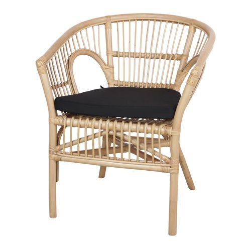 Chaise classique - KELEK - MisterWils - d'intérieur / en tissu / en rotin