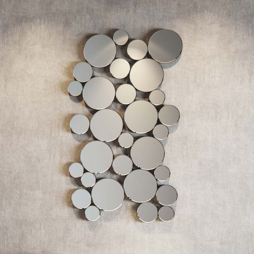 Miroir mural - Kadu - Itamoby - design original / rond / noir