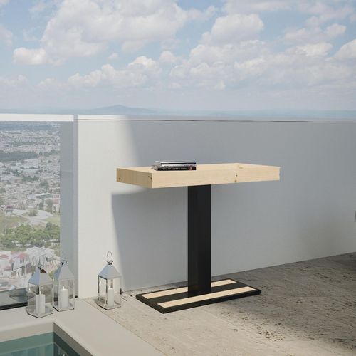 Console contemporaine - Mimosa - Itamoby - en sapin / en aluminium / avec piètement en fer