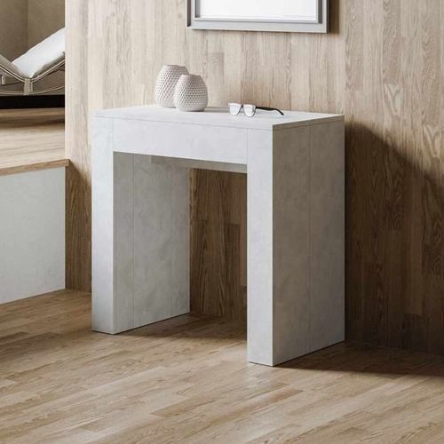 Console contemporaine - Allin - Itamoby - en noyer / en chêne naturel / en mélaminé